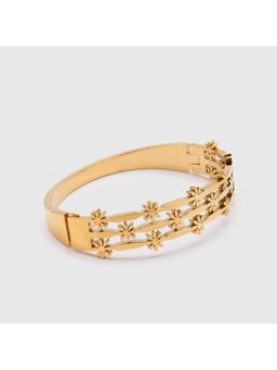 Dkane Designs - Gold Stainless Steel Gold Plated Bracelet