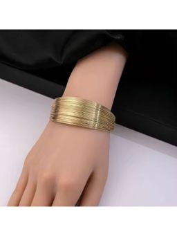 Dkane Designs - Gold Alloy Gold Plated Cuff