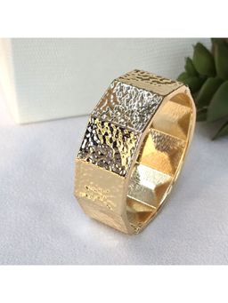 Dkane Designs - Gold Stainless Steel Gold Plated Bracelet