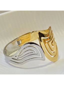 Dkane Designs - Gold Stainless Steel Gold Plated Cuff