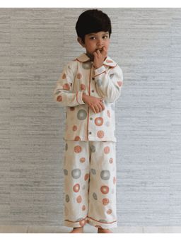 Earthy Tweens - Blooming Kids Cotton Shirt with Pyjama