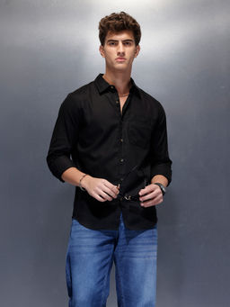 WROGN - Mens Casual Slim Fit Shirt