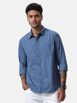 WROGN - Blue Dream Solid Shirt