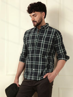 WROGN - Green Slim Fit Checked Shirt
