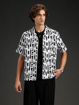 WROGN - All-Over-Printed Resort Collared Shirt