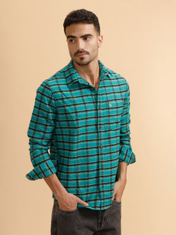 WROGN - Brushed Flannel Regular Fit Shirt
