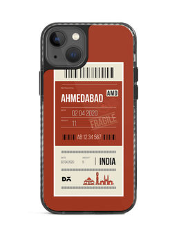 DailyObjects - Ahmedabad City Tag Stride 2.0 Case Cover For iPhone 13-6.1-inch