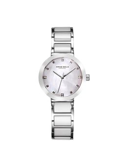 Aries Gold - Persia Crystals Watch With Ceramic Strap & Sapphire Glass For Womens- L 5006Z S-Mp