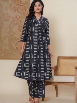 Autumnlane - Iti Onyx Cotton Printed Kurta & Pant (Set of 2)