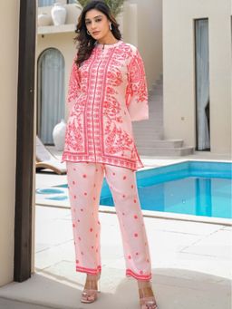 Autumnlane - Raagvi Imperial Cotton Kurti with Pant (Set of 2)