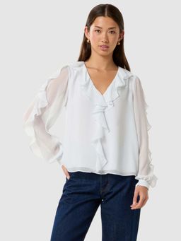 Forever New - Women White Solid Top