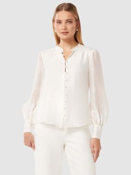 Forever New - Women White Solid Top