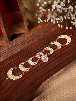 Indie Du Jour - Kundan Embellished Sheeshphool