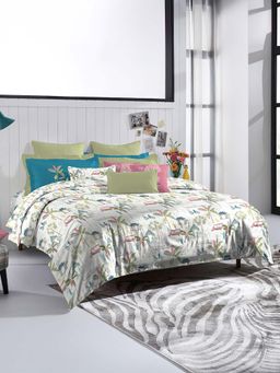 MYTRIDENT - Ko Samui Bedsheet with Pillow & Cushion Covers (King)