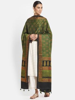Fabindia - Silk Floral Dupatta