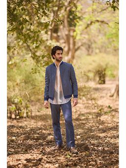Nirmooha - Apex Stripes Bomber Jacket