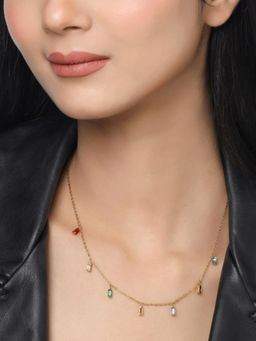 Mitali Jain - Galaxy Necklace(A Thin Gold Necklace)