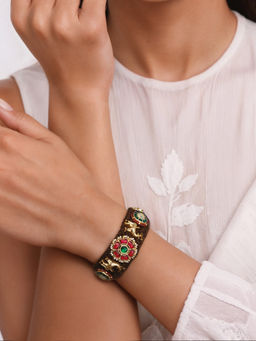 TAD Accessories - Multicolor Polki Bracelets