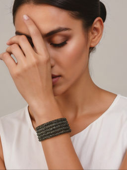 TAD Accessories - Black Wrap Around Bracelet