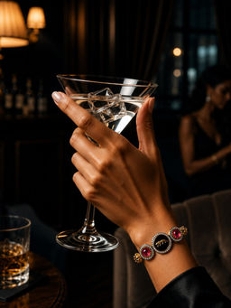TAD Accessories - Multicolor Semi Precious Stones Bracelet