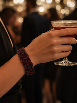 TAD Accessories - Lumiere Maroon Bracelet