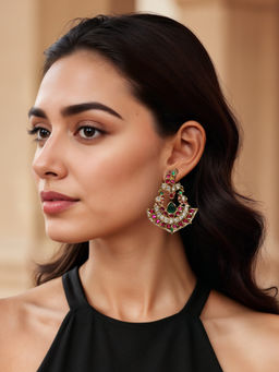 TAD Accessories - Multicolour Polkis Earrings