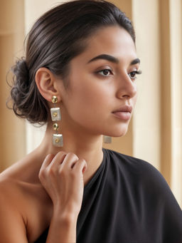 TAD Accessories - Women Gold Contemporary Earrings