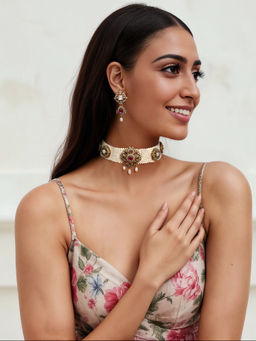TAD Accessories - Multicolour Choker Necklace