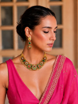 TAD Accessories - Noor Collection Choker and Earrings Set