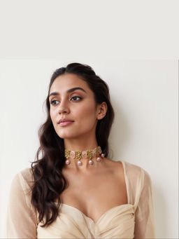 TAD Accessories - Gold Finish Imitation Kundan Choker