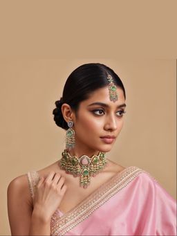 TAD Accessories - Multicolor Kundan Necklace