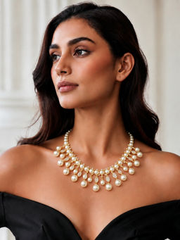 TAD Accessories - Pearl Cascade Necklace