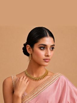 TAD Accessories - Laxmi Collection Gold Finish Necklace