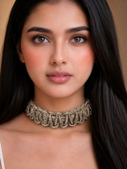 TAD Accessories - Lumiere Gold Finish Necklace