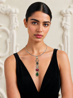 TAD Accessories - Ektara Collection Multicolor Necklace