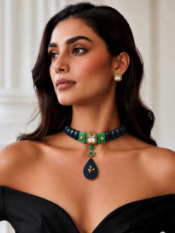 TAD Accessories - Multicolour Teardrop Necklace