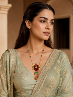TAD Accessories - Navrang Multicolour Necklace