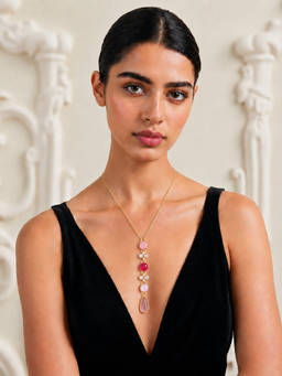 TAD Accessories - Fiore Collection Semiprecious Stone Necklace