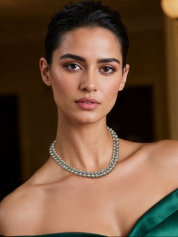 TAD Accessories - White Finish Necklace