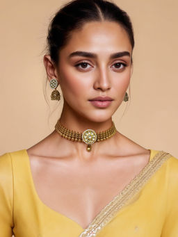 TAD Accessories - Polki Necklace Set