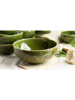 Amalfiee Ceramics - Handmade Paris 8 inch Serving Bowl