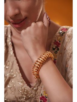 Zevar By Geeta - Gold Reeva Kundan Kada