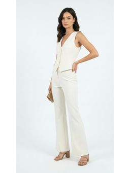 COLOR CAPITAL - Solid Waistcoat Top