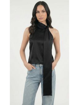 COLOR CAPITAL - Draped Scarf Top