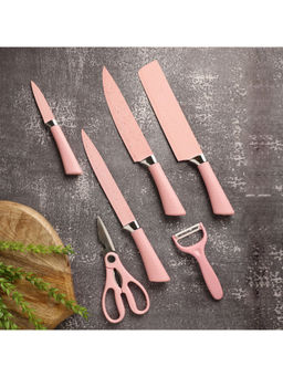 The Decor Mart - Pink Knife Set