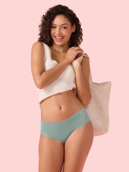 Enamor - All Day Comfort Mid Waist Hipster Panty Women Green