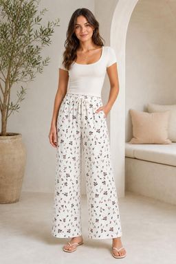 Cider - Floral Trousers