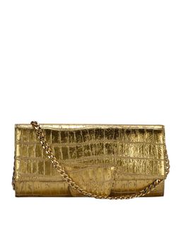 Eske - Asme Clutch Shoulder Bag Gold (L)
