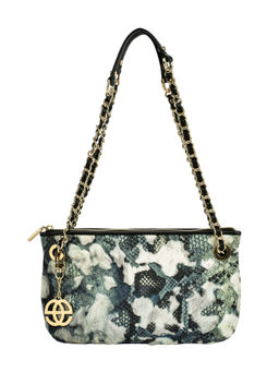 Eske - Estelle Medium Handbag Black Fur Multi-Color