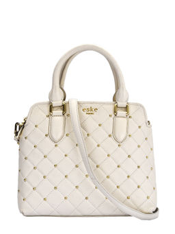 Eske - Melba Double Zip City Bag Vanilla (L)